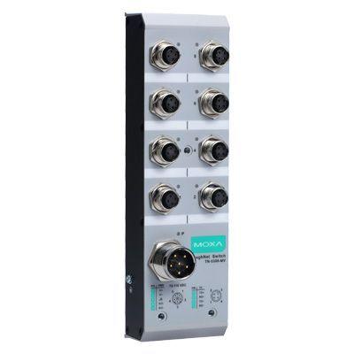 MOXA [TN-5308-LV] EN50155認証 8ポート アンマネージドスイッチ