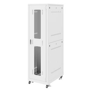 サンワサプライ [CP-SVN4290GYN] ＜別途送料＞19インチサーバーラック(42U)W600xD900xH2088mm ライトグレー