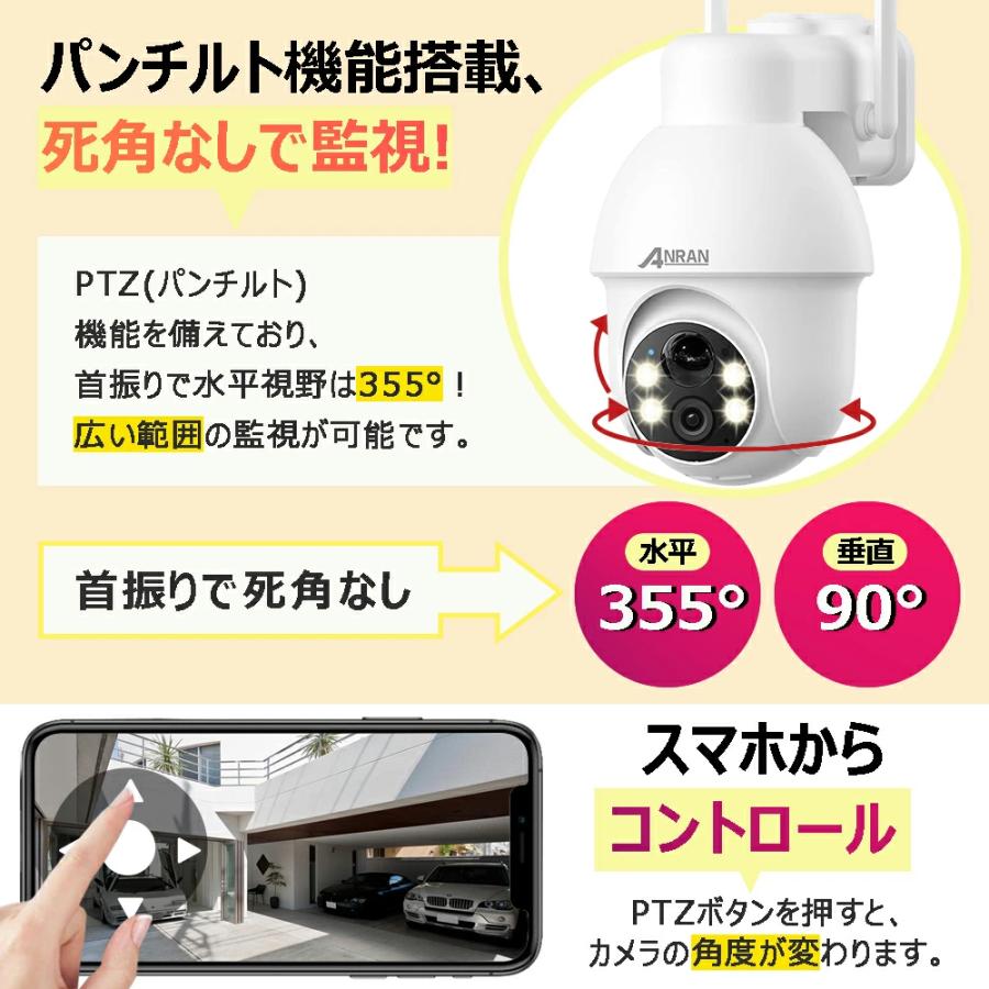ショッピングオンラインストア 防犯カメラ ソーラー充電 アレクサ対応