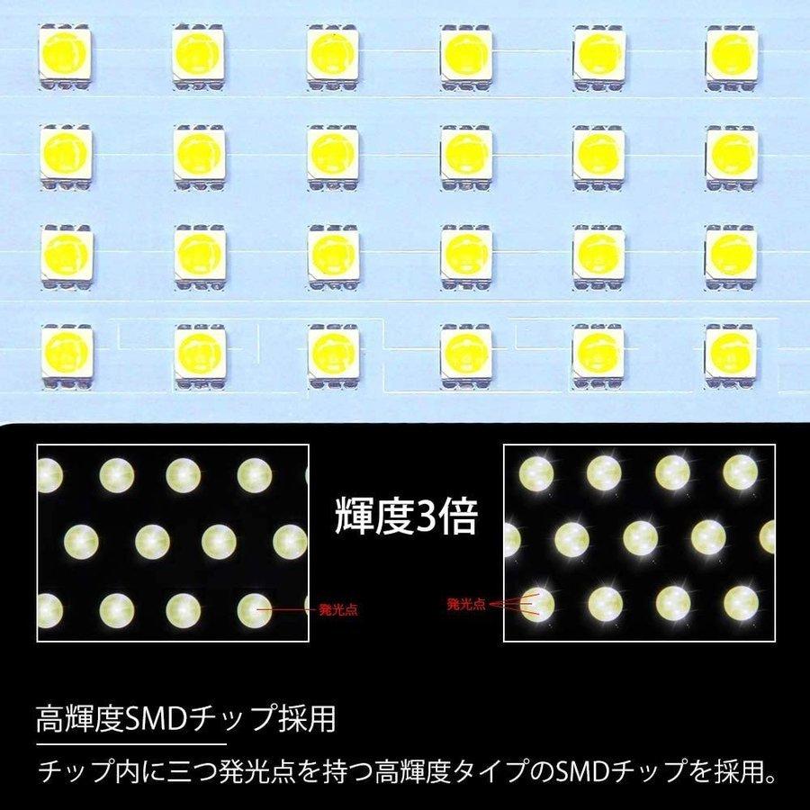LEDルームランプ デイズ ルークス Ekワゴン Ekクロス Ekスペース Ekクロススペース ホワイト 6000K 爆光 室内灯 内装パーツ 専用設計 取付簡単 1年保証 内装用品 デイズ ルークス用 ホワイト LED 室内灯ルームランプ