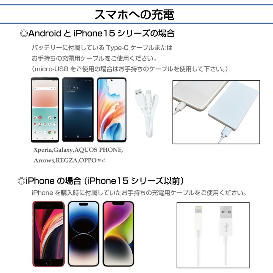 ずーしーほっきー モバイルバッテリー 5000mAh スマホ 充電器 軽量 iPhone Galaxy Xperia AQUOS ARROWS iPhone15 Pro Max SO-03L Huawei type-c ギフト｜smaho-case-i-dacs｜09