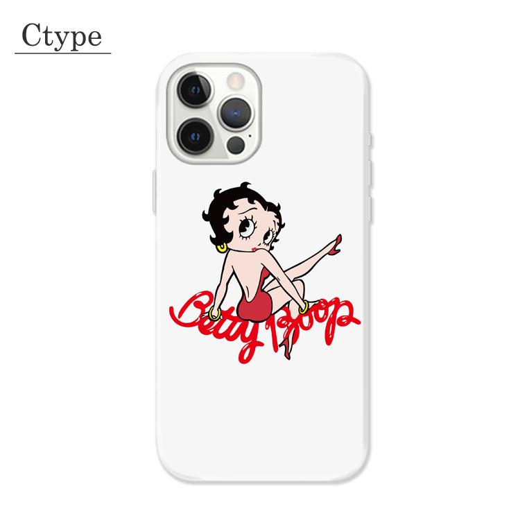 全機種対応 iPhone16 16 Promini Galaxy Xperia Betty Boop