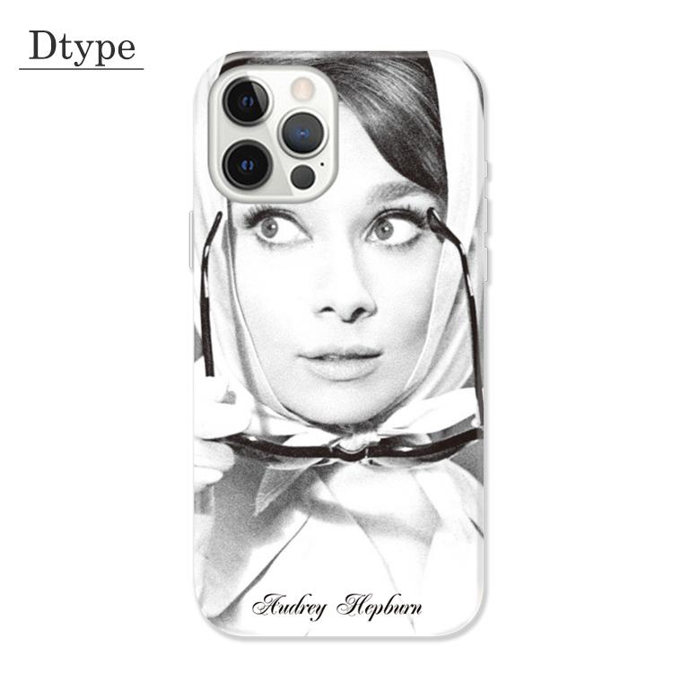 全機種対応 iPhone15 15 Pro mini Galaxy Xperia スマホケース Audrey Hepburn オードリーヘプバーン オシャレ 可愛い トレンド 女優｜smaho24｜05