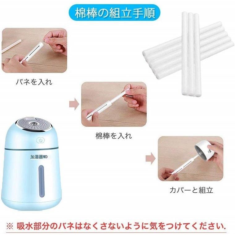 L&Lスマホサービス 5本セット 綿棒 加湿器専用 給水芯 交換 L&Lスマホサービス 5本セット 綿棒 加湿器専用 給水芯 交換