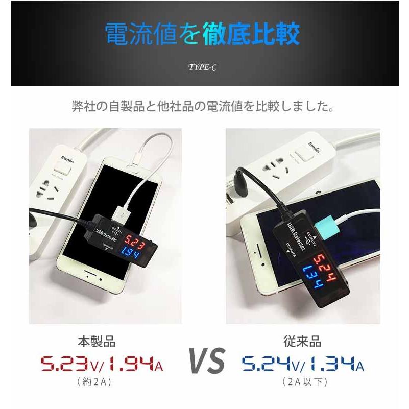 2本セット Type-C 充電ケーブル 20cm 最大2.0A Xperia XZ Premium XZ1 XZ1 Compact HUAWEI nova 2 mate10 pro honor 9 ZenFone 4 USBケーブル タイプC コード｜smahoservic｜10