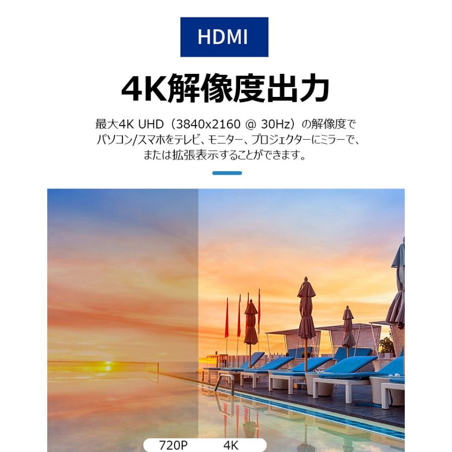 Usb Type C Hdmi 変換ケーブル Type C Hdmi 変換アダプター 4k解像度 高画質 スマホ テレビ 接続 ケーブル Uhdコンバータ Switch Macbook Galaxy対応 C L Lスマホサービス 通販 Yahoo ショッピング