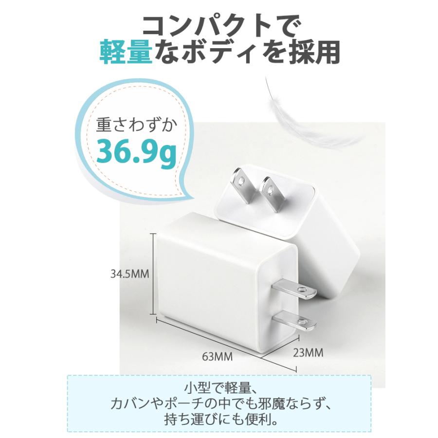 L&Lスマホサービス ACアダプター USB 急速充電 iPhone14 Plus Pro/Max