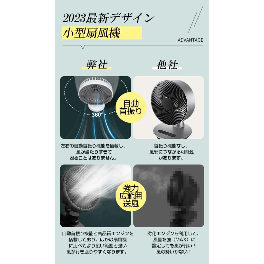 3,980円→1,980円2時間特売】 ベビーカー 扇風機 小型 クリップ扇風機