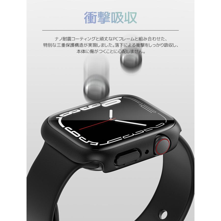 バンド付き Apple Watch Series 8/7/6/5/4/SE用ケース 40mm/41mm/44mm