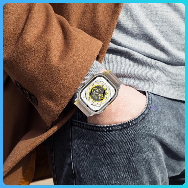 Apple Watch Ultra ガラスフィルム 保護フィルム 強化ガラス 硬度9H 衝撃吸収 高透過率 指紋防止 防水 自動吸着 気泡防止 Apple Watch Ultra フィルム | L&Lスマホサービス | 10
