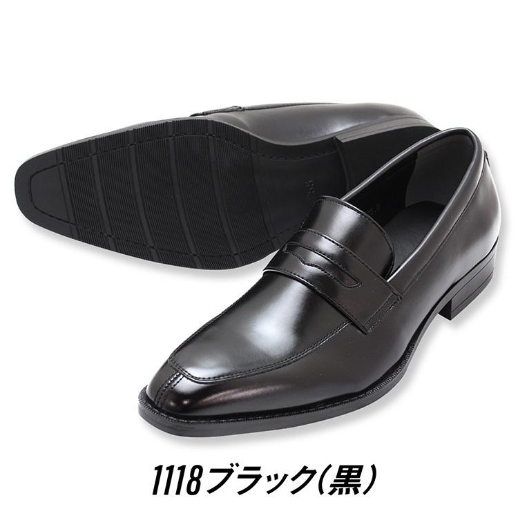 ビジネスシューズ メンズ 紳士靴 ローファー 軽量 ビジネスシューズ 抜群のコストパフォーマンス 3色 1118｜smake｜02