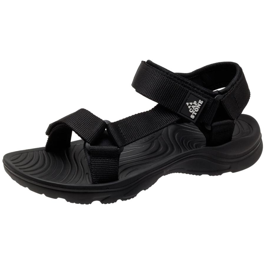 CAP STONE スポーツサンダル メンズ サンダル 歩きやすい 軽い 軽量 ブラック モスグリーン ブルー イエロー 全4色 25.5cm 26cm 26.5cm 27cm 4002 |  | 14