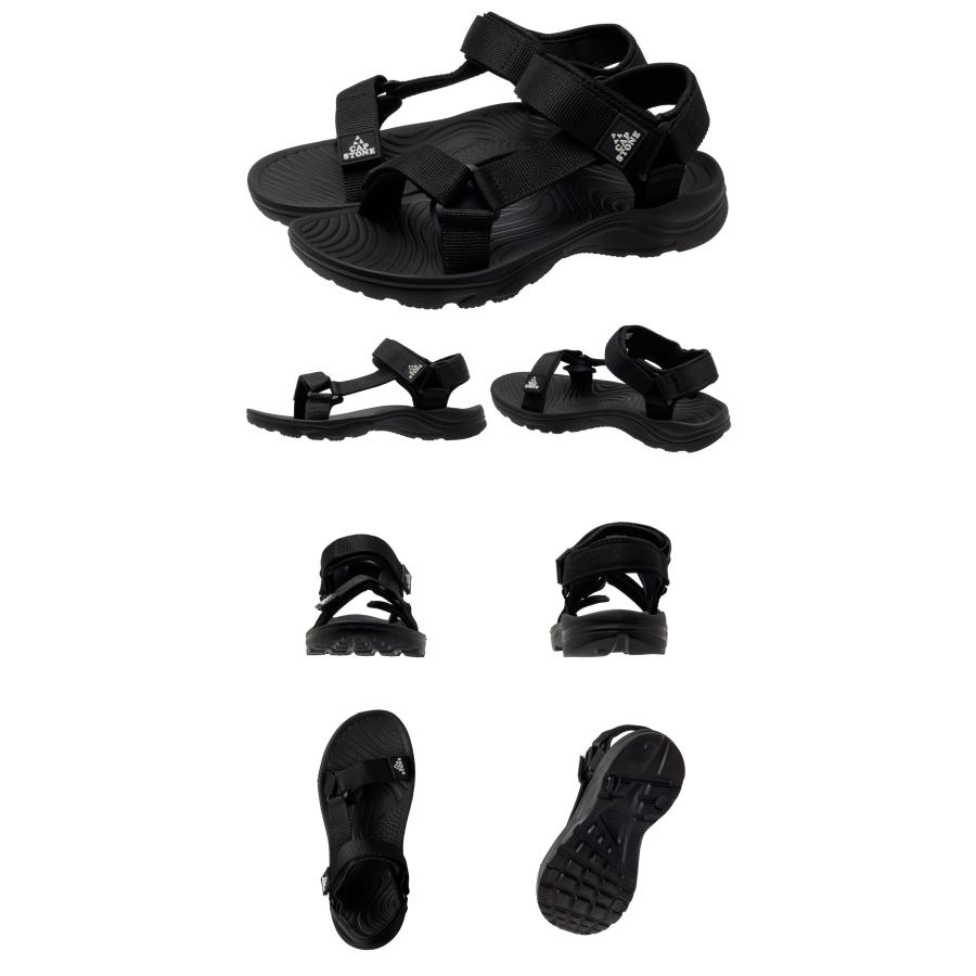 CAP STONE スポーツサンダル メンズ サンダル 歩きやすい 軽い 軽量 ブラック モスグリーン ブルー イエロー 全4色 25.5cm 26cm 26.5cm 27cm 4002 |  | 15