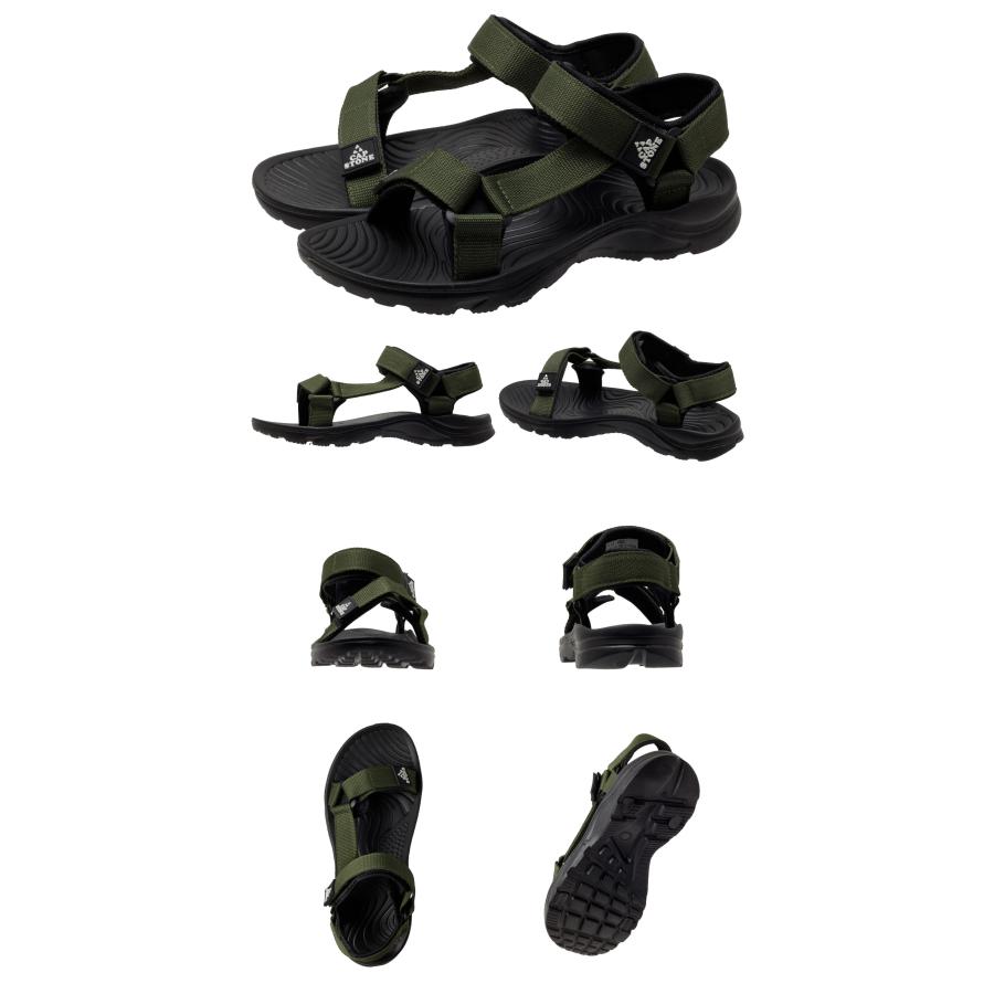 CAP STONE スポーツサンダル メンズ サンダル 歩きやすい 軽い 軽量 ブラック モスグリーン ブルー イエロー 全4色 25.5cm 26cm 26.5cm 27cm 4002 |  | 18