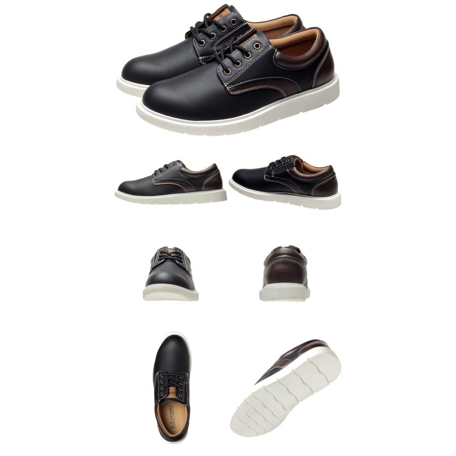 U.P renoma スニーカー メンズ カジュアルシューズ 幅広 3E 防水 防滑