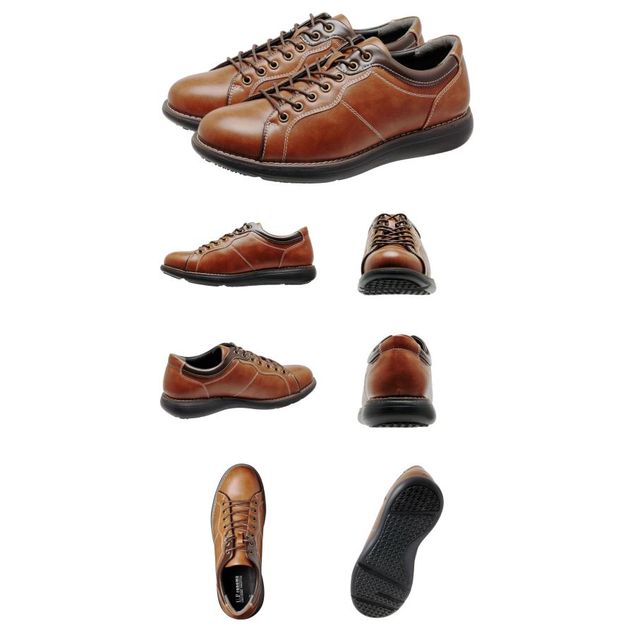 U.P renoma カジュアルシューズ 歩きやすい メンズ レースアップ シューズ 紳士靴 幅広 3E相当 靴 黒 ブラック ブラウン ネイビー ビジネス ビジカジ 全4色 9045 | U.P renoma | 18