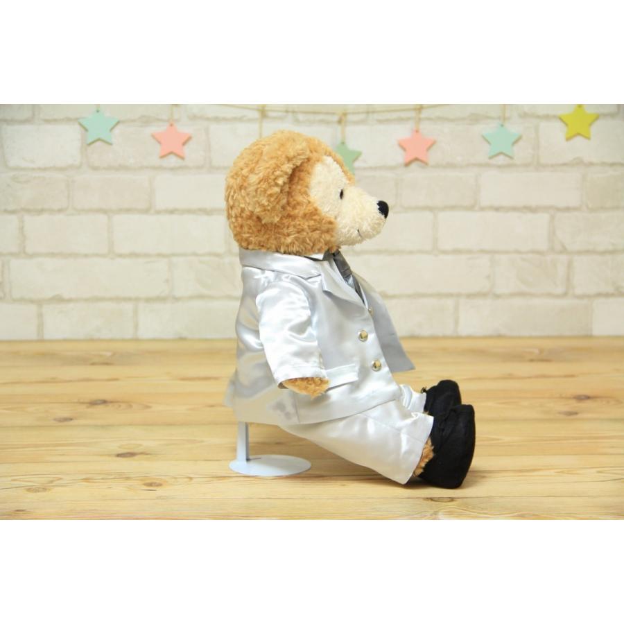 ■代引き不可■　ダッフィー（Ｓ）用のタキシード手作りウェルカムドール衣装キット(グレー） | Disney | 04