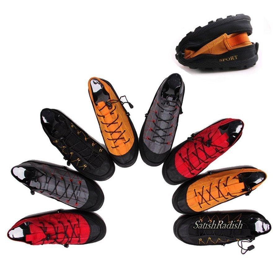 登山シューズワークシューズ作業靴メンズアウトドア携帯便利カジュアルシューズポケットに入れる靴折りたたみ式スポーツシューズ 9fm49nfwfg Studpac Ro