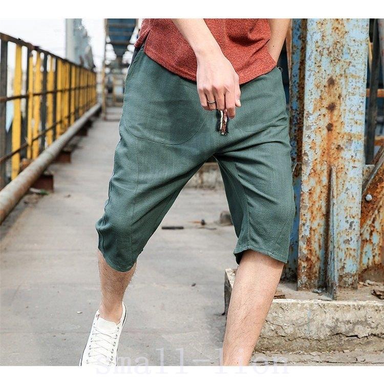 人気ブランドの ボトムス パンツ サルエルパンツメンズイージーパンツハーレムパンツクロップ サルエルパンツメンズ イージーパンツハーレムパンツクロップドパンツゆったりスポーツパンツ七分丈部屋着父の日プレゼント22