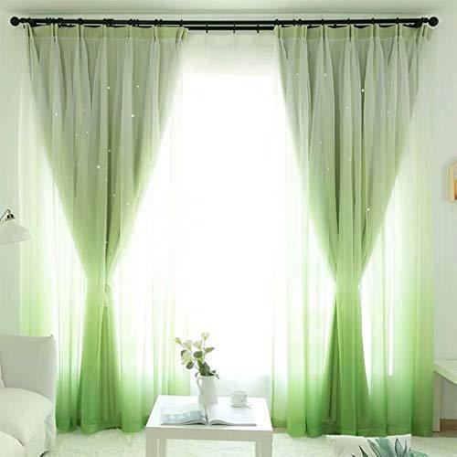 S おしゃれ 姫 女子 姫 レースカーテン おしゃれ 遮光率90 遮光 レースカーテン 上品 カーテン グラデーション レース付き 子供 可愛い 高級 間仕切り Small Forest 二重カーテン 姫系