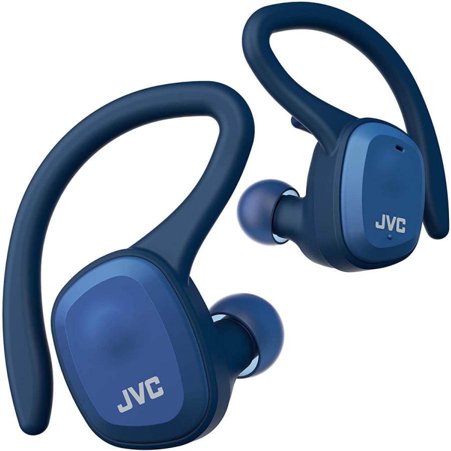 JVC HA-ET45T-A 完全ワイヤレスイヤホン 本体質量7.4g小型軽量ボディ最大14時間再生 防水防塵仕様 Bluetooth Ver5.0対 ワイヤレスシステム