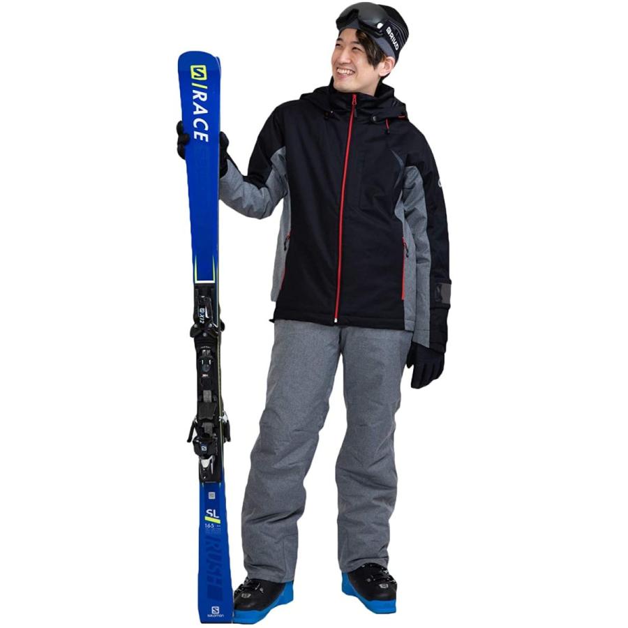 高質 スキーウェア Onyone オンヨネ メンズ L blkxgry Ons 上下セット メンズスーツ Suit Mens ウエア