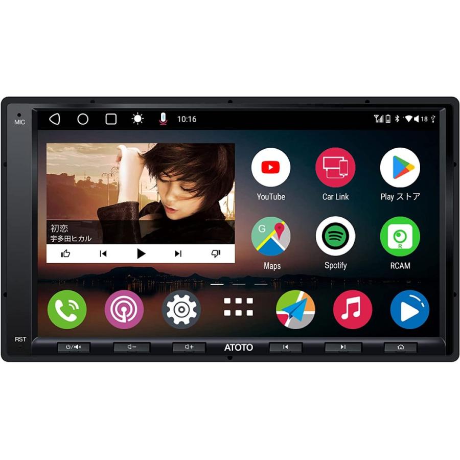 Atoto A6 Pf 2 Din カーオーディオ Androidナビ Apple Carplay And Android Auto対応 7インチカ Hdmiケーブル Vest Doctum Edu Br