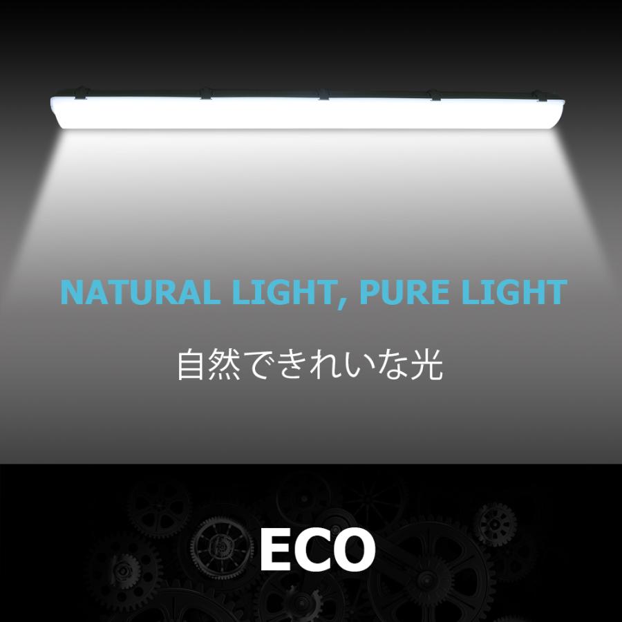 LEDベースライト一体型 チップ式 40W形 IP65 防雨 防水 防雪 防塵 耐