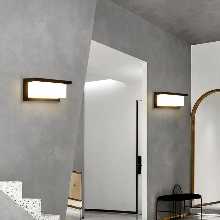 LEDポーチライト 玄関照明 12W ブラケットライト 玄関灯 電球色