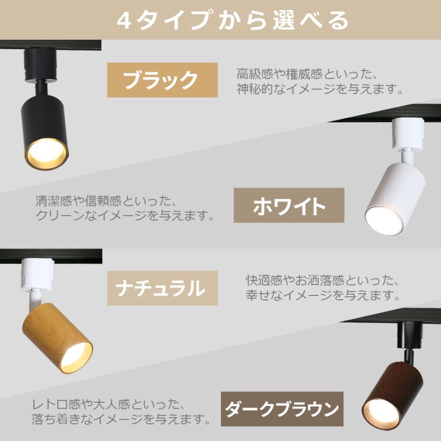 スポットライト led一体型 1灯 ダクトレール照明 ライティングレール