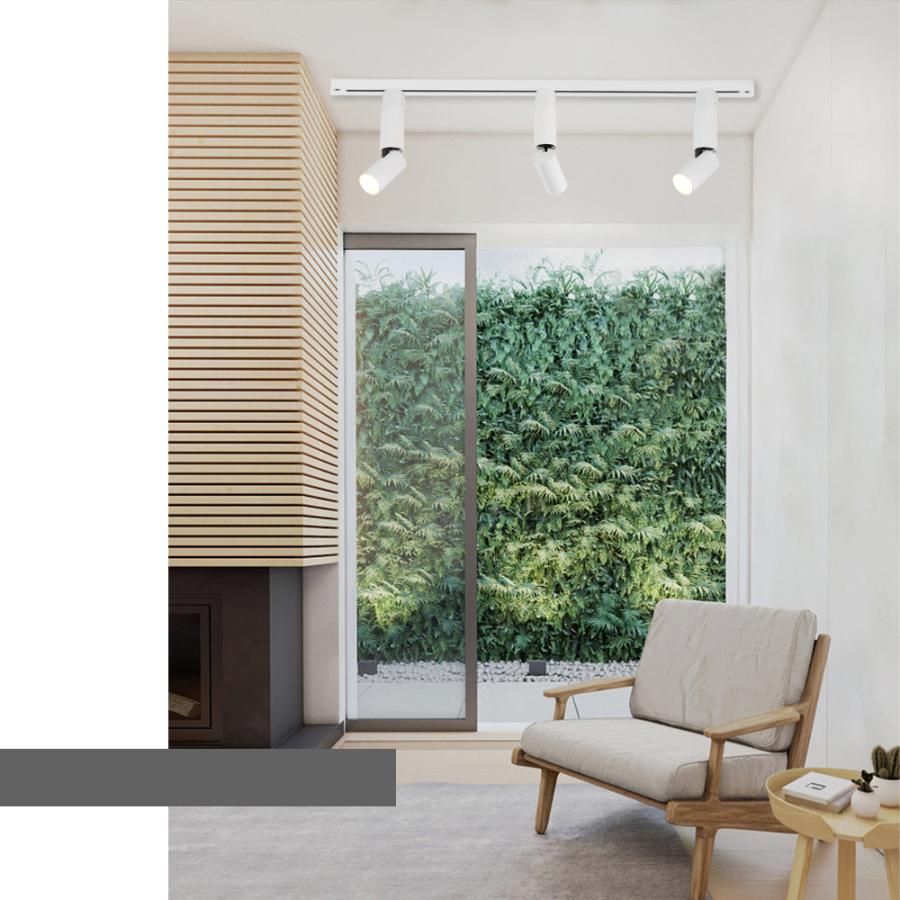 スポットライト LED一体型 10個セット ライティングレール専用 10灯