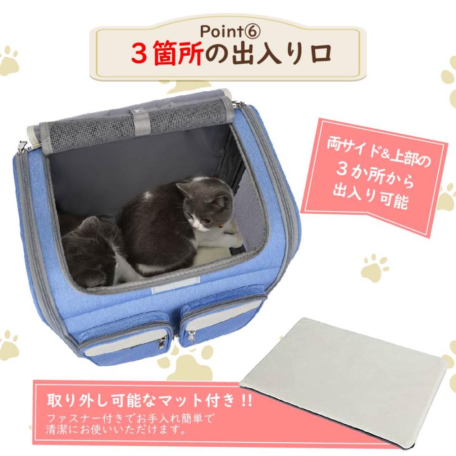 ペットキャリー リュック キャスター付き 猫 犬 小型犬 ペット リード