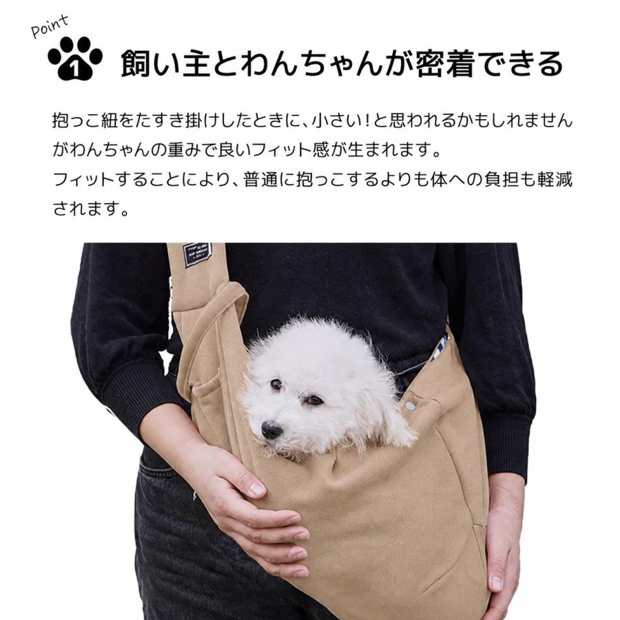 ペットスリング 犬 猫 スリングバッグ 抱っこ紐 お出かけ用 飛び出し