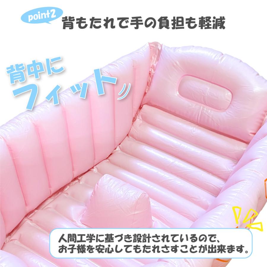 Smaly（スマリー） ベビーバス ふんわり 折りたたみ式 ベビーチェア