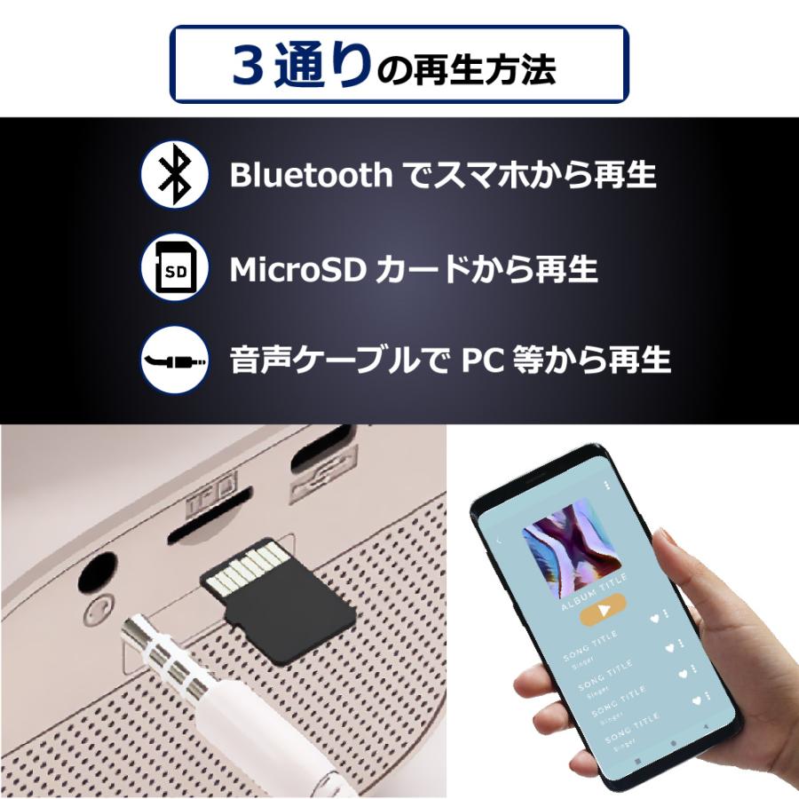 Smaly（スマリー） 2024新型 ミニ カラオケセット マイク2本付き 小型