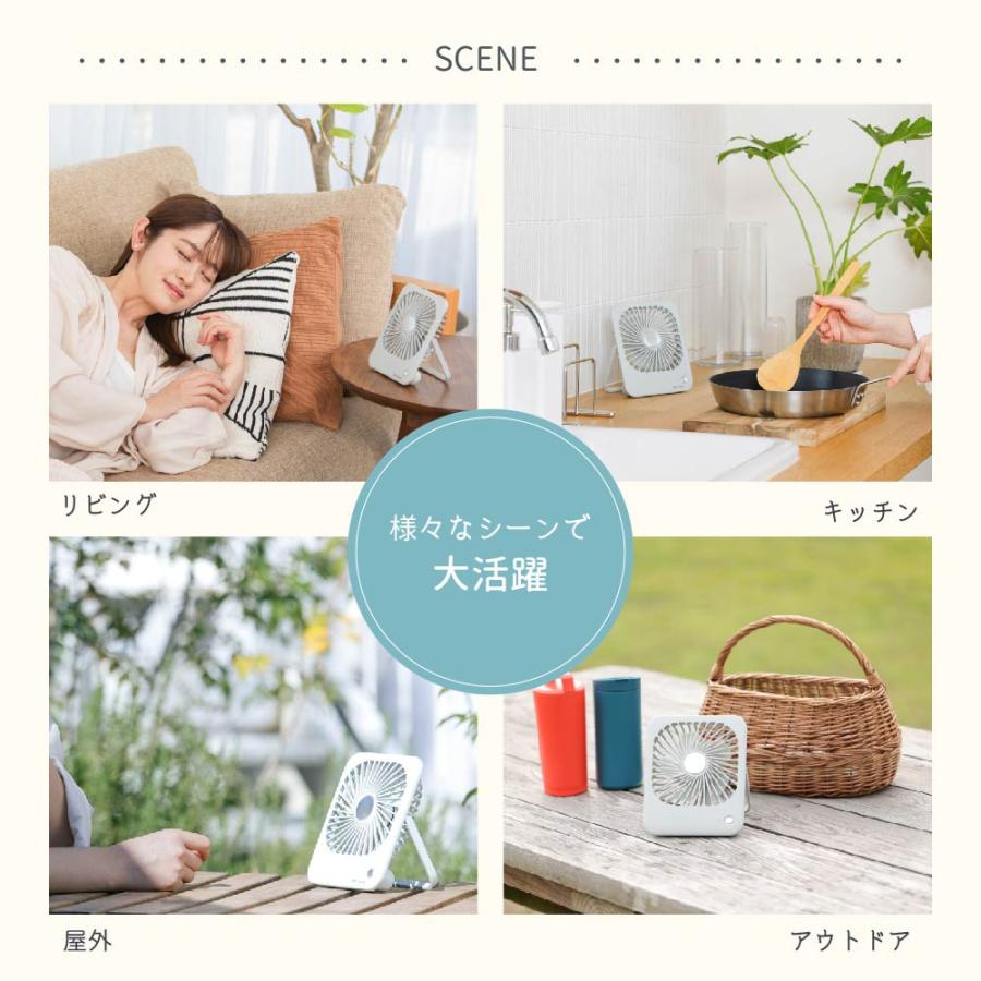Smaly（スマリー） Smaly 2024 卓上 ミニ デスクファン 卓上扇風機