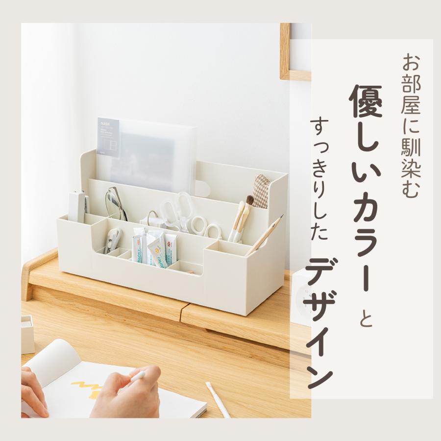 Smaly（スマリー） 卓上整理ボックス デスクオーガナイザー 卓上収納
