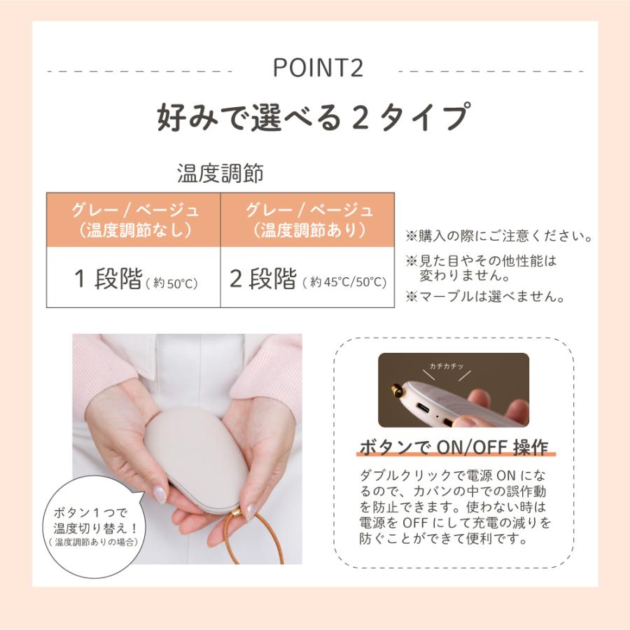 Smaly（スマリー） 簡易パッケージ☆ 充電式 カイロ ハンドウォーマー