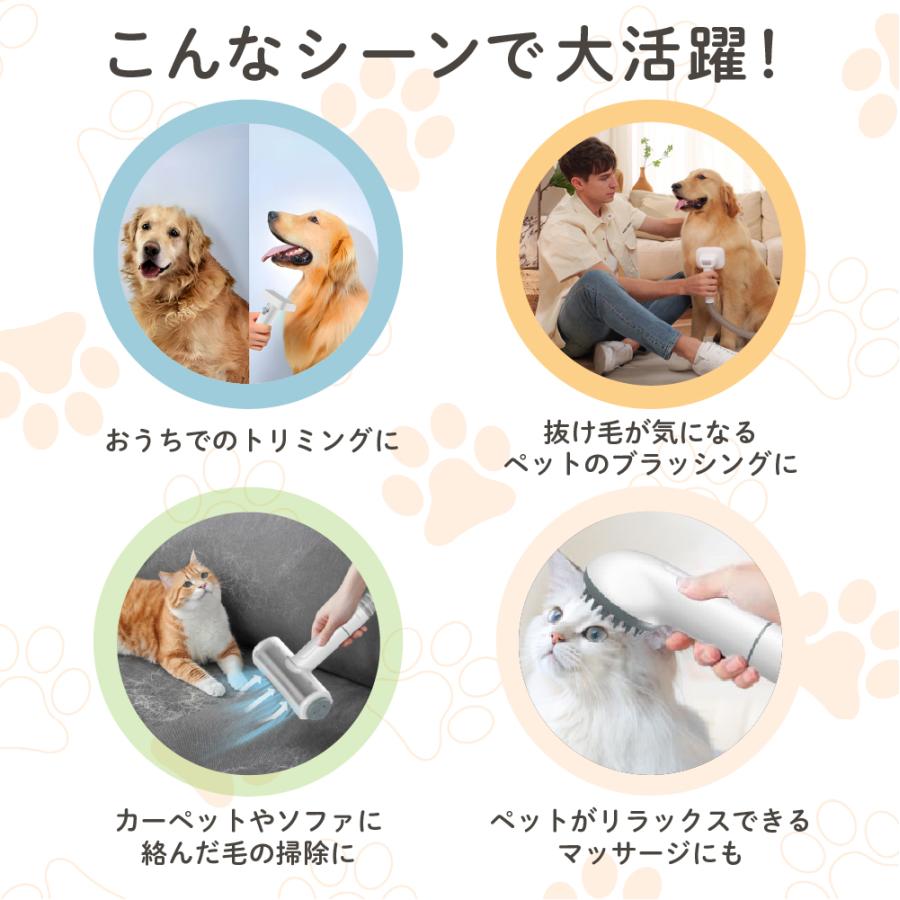 Smaly（スマリー） 2025年新商品 8Way ペット バリカン セット 2.6L大