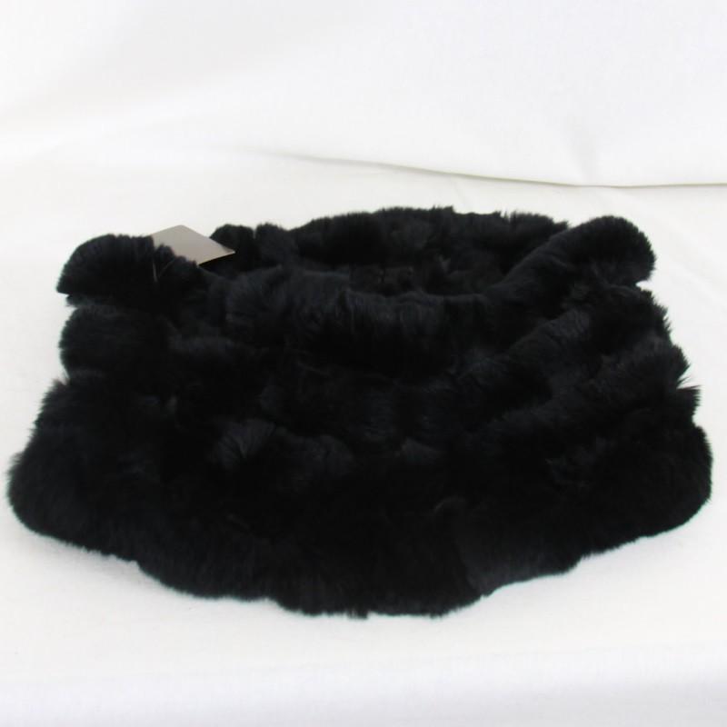 毛皮/レッキス ラビット　スヌード フリル デザイン ネックウォーマー リアルファー レディース  大サイズ |  | 15