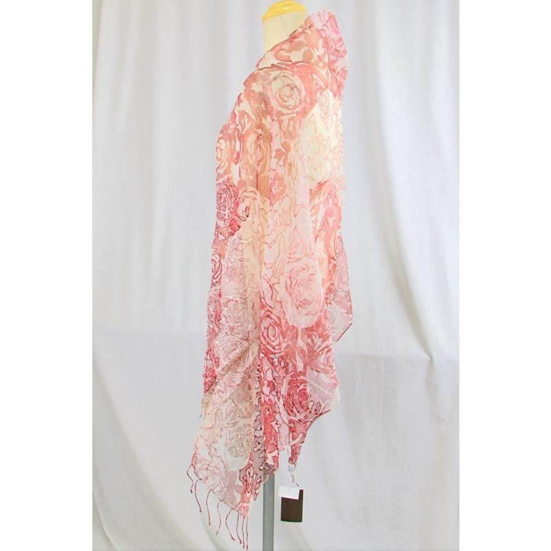 インドコットン/シルク/大判ストール　薄手　春夏秋冬　インド綿　コットンシルク『クリックポスト』ご指定で配送料無料 |  | 01