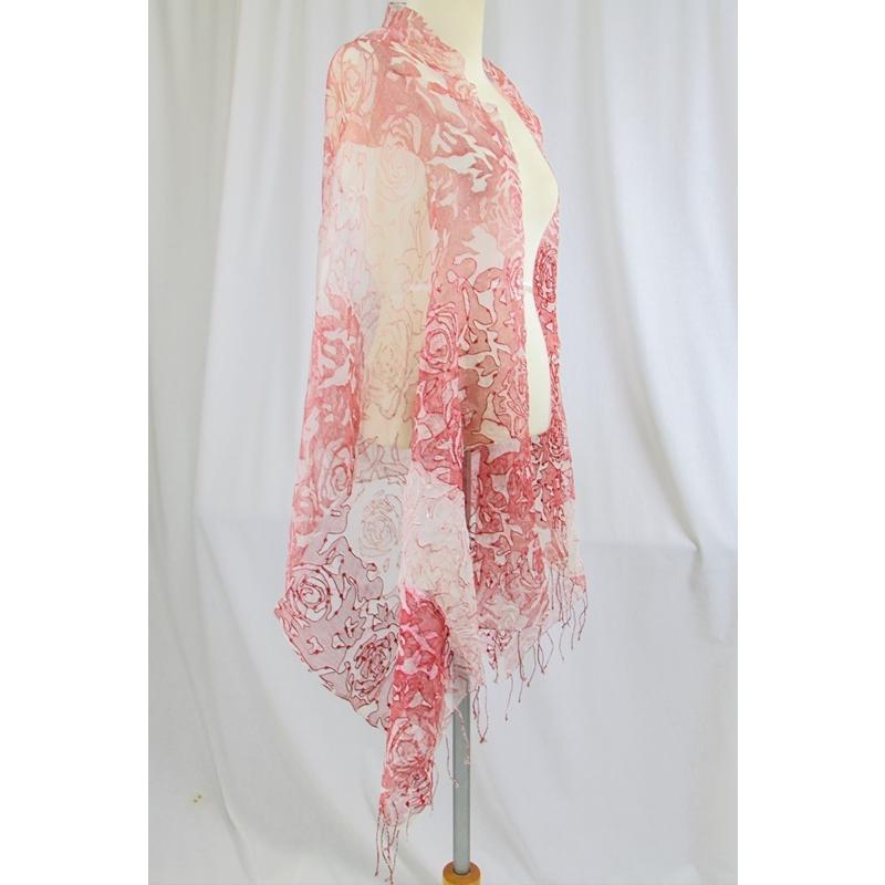 インドコットン/シルク/大判ストール　薄手　春夏秋冬　インド綿　コットンシルク『クリックポスト』ご指定で配送料無料 |  | 03