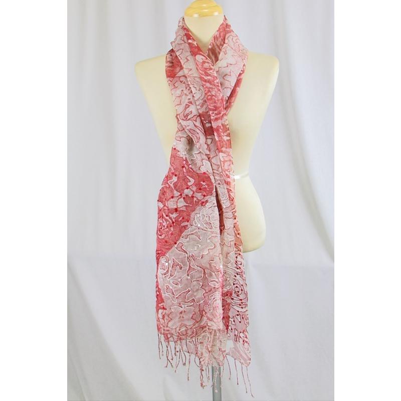 インドコットン/シルク/大判ストール　薄手　春夏秋冬　インド綿　コットンシルク『クリックポスト』ご指定で配送料無料 |  | 04