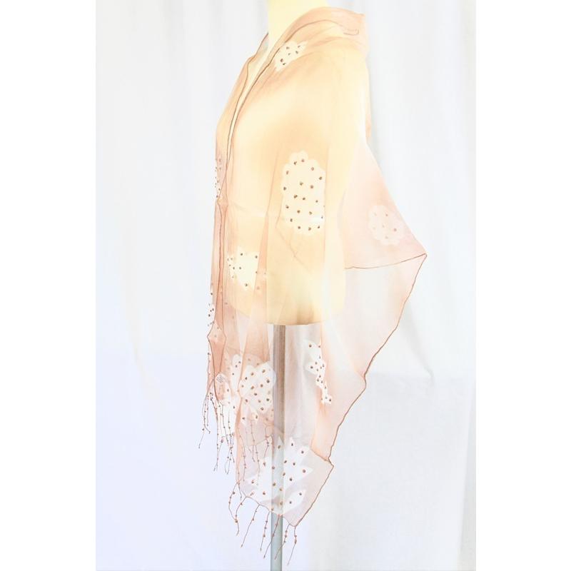 インドコットン/シルク/大判ストール　薄手　春夏秋冬　インド綿　コットンシルク『クリックポスト』ご指定で配送料無料 |  | 01