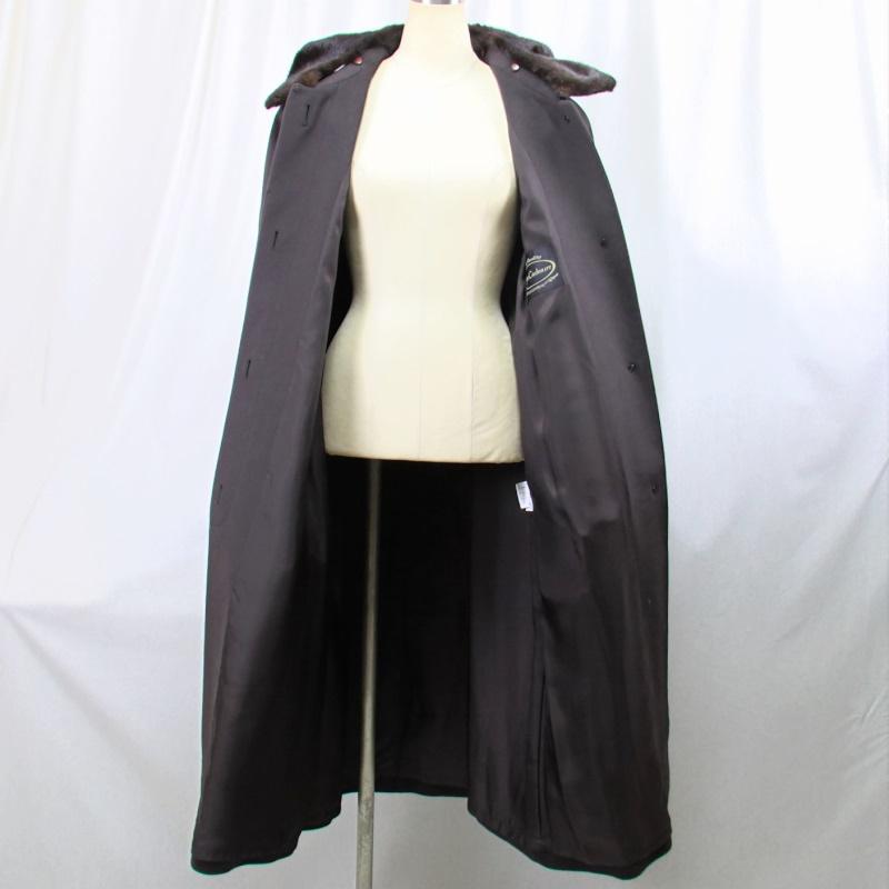 毛皮/ミンク/カシミヤ(100％)ロングコート コロンボ社製イタリーカシミヤ　ミンクカラーリアルファー レディース　アウター |  | 04