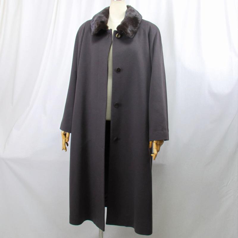 毛皮/ミンク/カシミヤ(100％)ロングコート コロンボ社製イタリーカシミヤ　ミンクカラーリアルファー レディース　アウター |  | 05