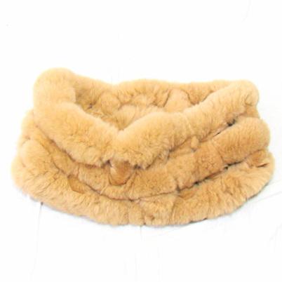 毛皮/ファー/レッキス ラビット/ スヌード /フリル デザイン ネックウォーマー リアルファー レディース |  | 04