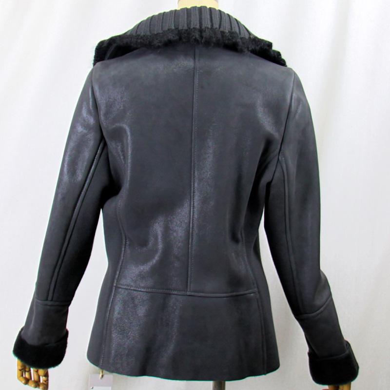 毛皮/ムートン/羊革/ムートンジャケット/リアルファー /OLIVIERI（オリヴィエリ）/イタリア製ムートン/１枚革/ウールニット |  | 14