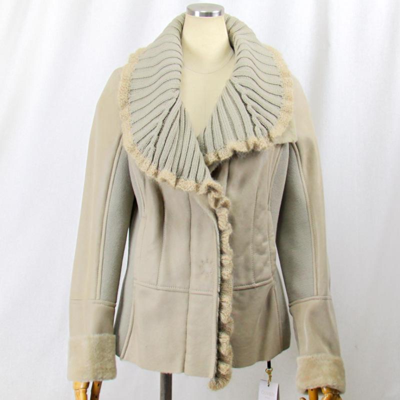 毛皮/ムートン/羊革/ムートンジャケット/リアルファー /OLIVIERI（オリヴィエリ）/イタリア製ムートン/１枚革/ウールニット |  | 19
