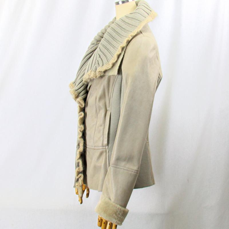 毛皮/ムートン/羊革/ムートンジャケット/リアルファー /OLIVIERI（オリヴィエリ）/イタリア製ムートン/１枚革/ウールニット |  | 20